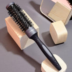 Termix Evolution Plus Round Thermal Hair Brush with Special Fibres for Thick and Hard Hair, African American Hair, Diameter Ø17