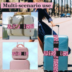 Leopard Luggage Straps for Suitcases TSA Approved, Luggage Identifiers for - Image 7