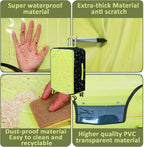 Clear Luggage Cover Protectors For Suitcases, Elastic Transparent waterproof - Image 4
