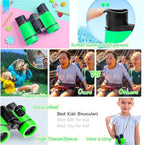 Kids Binoculars Best Gifts for 3-12 Years Boys Girls High-Resolution Optics - Image 4