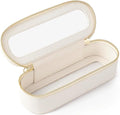 Aveniee Slim Clear Makeup Brush Bag, Small Cosmetic Brush Holder, Mini Toiletry by Aveniee