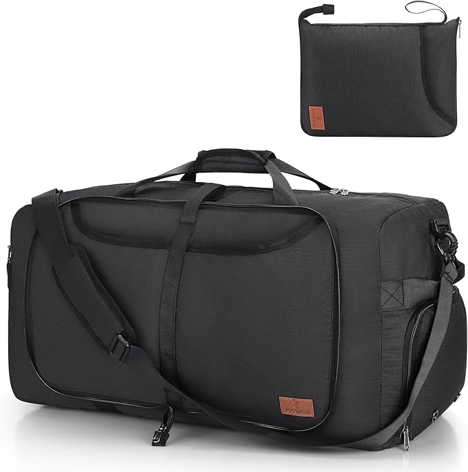 80L Duffle Bag for Travel, Large Foldable Waterproof Travel Duffel Bags by VSVOGSHOW