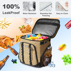 Beach Cooler Backpack for Men 36cans Insulated Backpack Cooler Lunch Bag for - Image 6