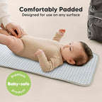 KeaBabies Portable Diaper Changing Pad, Easy Wipe Clean - Image 5