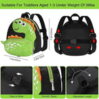 Accmor Toddler Harness Backpack Leash, Cute Dinosaur Kids Backpacks - Image 2