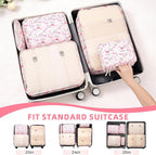 BAGAIL 8 Set Packing Cubes Luggage Packing Organizer Bags - Image 5