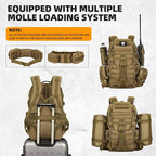 50L Military Tactical Backpack Hiking Waterproof Backpack Large Military Pack 3 - Image 5