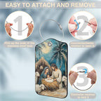 2 Pcs Nativity Scene Luggage Tags - Image 4
