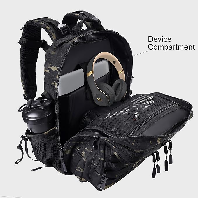 LHI Military Tactical Backpack for Men and Women 45L Army 3 Days Assault Pack - Image 6