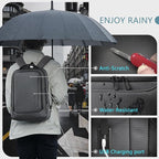 hk Laptop Backpack for Men - Image 4