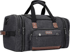 WITZMAN Mens Duffle Bags for Traveling Canvas Weekender Travel Bag Expandable by WITZMAN