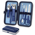 Aceoce Travel Manicure Set Mens Grooming Kit Stainless Steel Nail Clippers Nail by ProfessionalManicureSet
