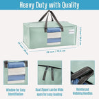 VENO 2 Pack Moving Bags for College, Heavy-Duty Storage Totes, Moving Boxes and - Image 3