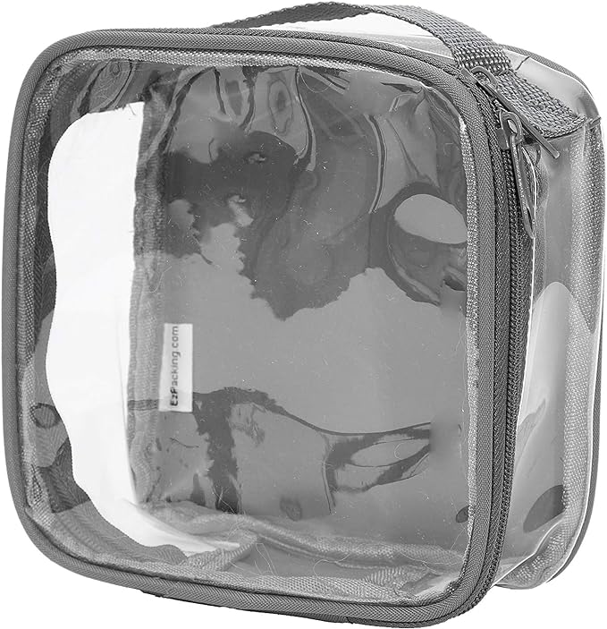 EzPacking Clear TSA Approved 3-1-1 Travel Toiletry Bag by EzPacking