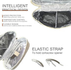 ZORMY 2 Bottle Insulated Wine Carrier Bag - Image 3
