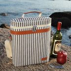 ZORMY 3 Bottle Insulated Wine Tote Cooler Bag, Portable Wine Carrier - Image 7