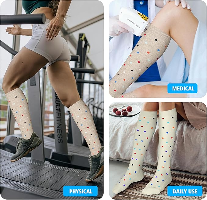 LEVSOX Thick Cotton Compression Socks - Image 7