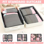 BAGAIL 4/6 Set/8 Set Compression Packing Cubes Travel Accessories Expandable - Image 7