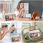 YOOLIFE Initial Make Up Bag Travel Toiletry Bag - Image 3