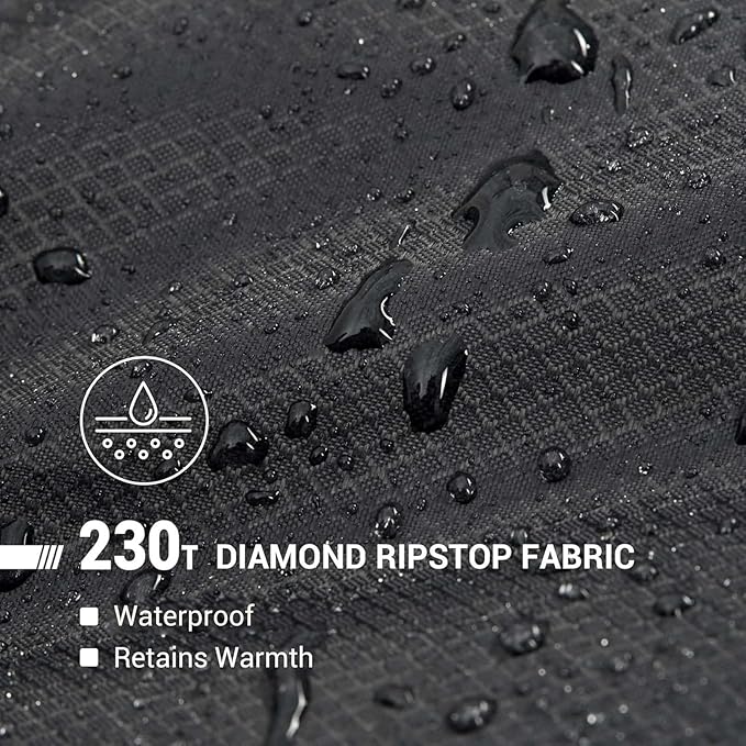 KingCamp Sleeping Bag for Adults, Cold Weather & Warm Extra Wide Big & Tall XL - Image 6