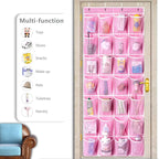 KEEPJOY 28 Pocket Over The Door Shoe Organizer, Hanging Door Shoe Holder Rack - Image 6