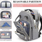Laptop Backpack for Women Men, School Backpacks for Teens Girls Boys, 17.3 Inch - Image 2