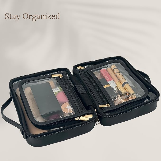 JAZD Clear Makeup Bag Toiletry Bag - Image 4