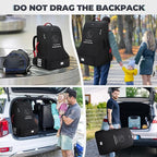 RAINSMORE Padded Car Seat Travel Bag - Image 7
