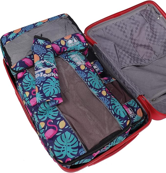5 Set Packing Cubes for Travel Large Suitcase Luggage Organizer Bags Travel - Image 4
