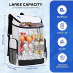 Maelstrom Backpack Cooler, 36 Can Cooler Backpack, Soft Cooler Bag Insulated - Image 4