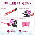 Kids Fishing Pole, Portable Telescopic Kids Fishing Poles - Image 4