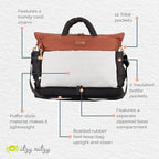 Itzy Ritzy Dream Weekender Travel Bag – Lightweight Overnight Bag - Image 5