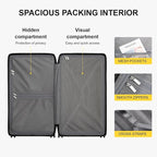 LEVEL8 Trunk Luggages, 28 Inch Luggage - Image 8