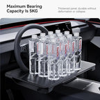 YONZEE 2-in-1 Car Steering Wheel Desk Tray & Car Seat Gap Filler Organizer – - Image 7