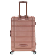 Melbourne Hardside Expandable Spinner Wheel Luggage (Rose Gold / Checked Large 28")