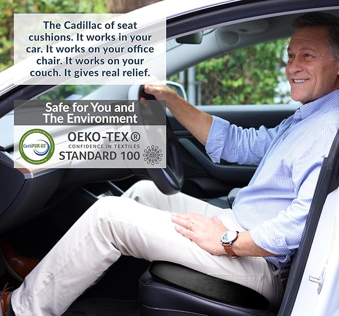 ComfiLife Premium Gel & Memory Foam Seat Cushion – Doctor Recommended Office - Image 9