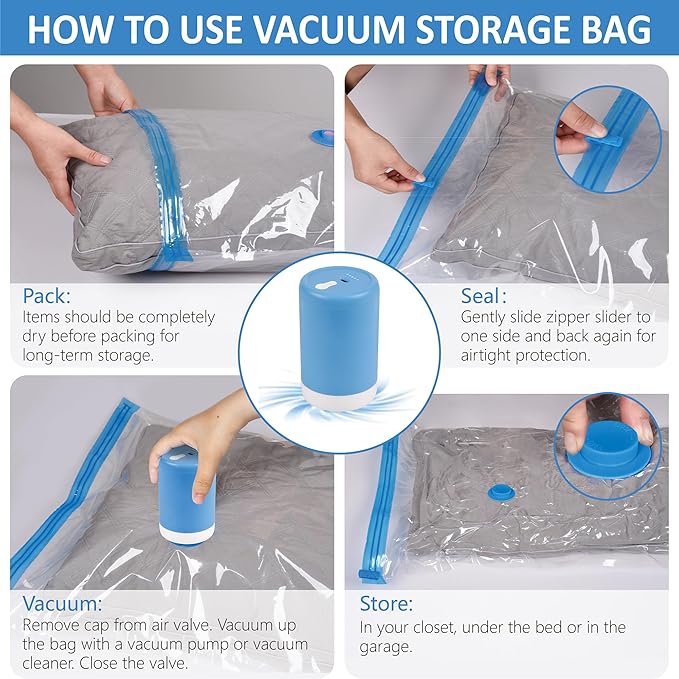 Cozy Essential Travel Vacuum Bags - Image 7