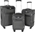3-Piece Softside Expandable Luggage Set by WireHot