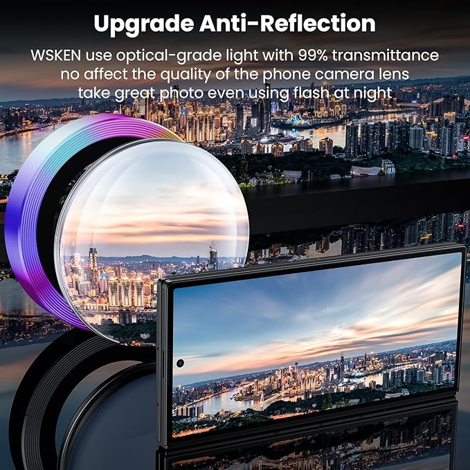 WSKEN for Z Fold 7 Camera Lens Protector Case Cover - Image 2