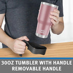 WETOWETO 30 oz Tumbler Stainless Steel Vacuum Insulated Coffee Cup - Image 4