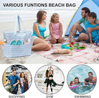 Waterproof Beach Tote Pool Bags - Image 9