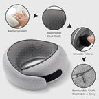 SZXYX Travel Pillows for Airplanes, 100% Pure Memory Foam Neck Pillow for - Image 6
