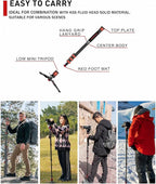 IFOOTAGE 71”Carbon Fiber Monopod - Image 8
