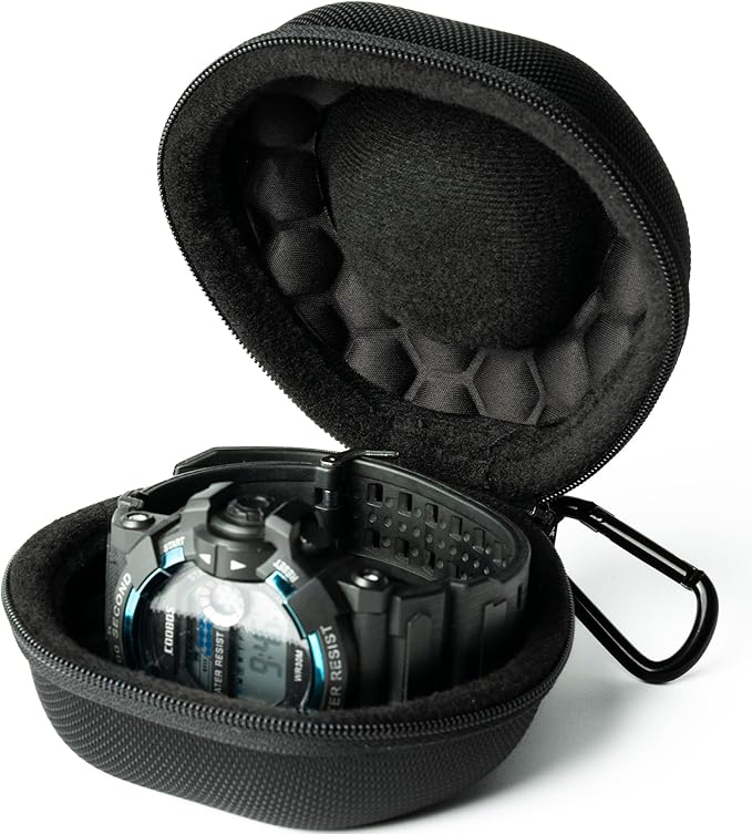 padded single Watch travel Case, men's watch case holder - Image 3