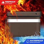 Fireproof Document Bag, 5200℉ Insulated Fire Proof Money Bag - Image 2