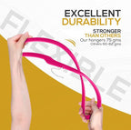 Premium Velvet Hangers 50 Pack Ultra Thin Non Slip Adult Felt Space Saving Suit - Image 7