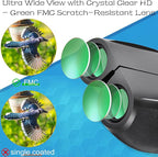 12x25 Compact Binoculars for Adults & Kids, High Powered Lightweight Waterproof - Image 7
