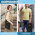 Insulated Wine Carrier Bag for 2 Bottles - Image 5