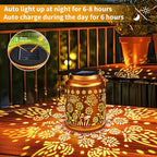 Brizled Butterfly Solar Lantern Lights 2 Pack, Warm White Christmas/Birthday - Image 2