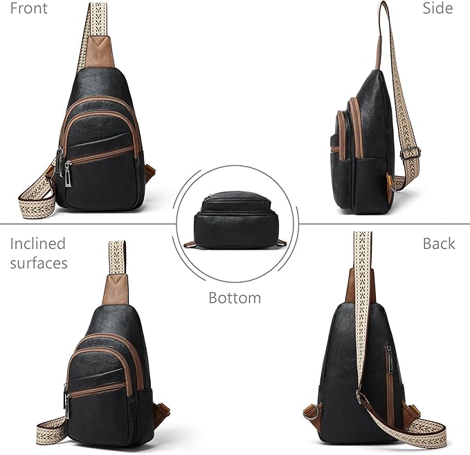Sling Bag Crossbody Bags for Women Small Cross Body Bag Fanny Packs Chest Sling - Image 7